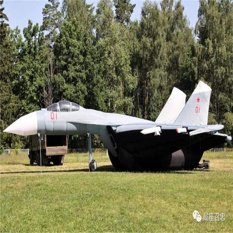 南陵充气模型战斗机气模生产